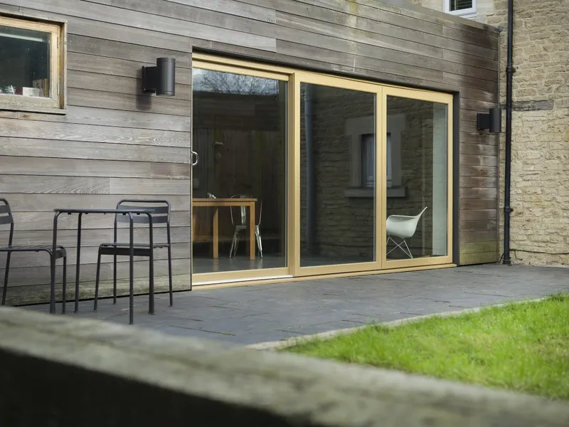 Sliding Patio Archway