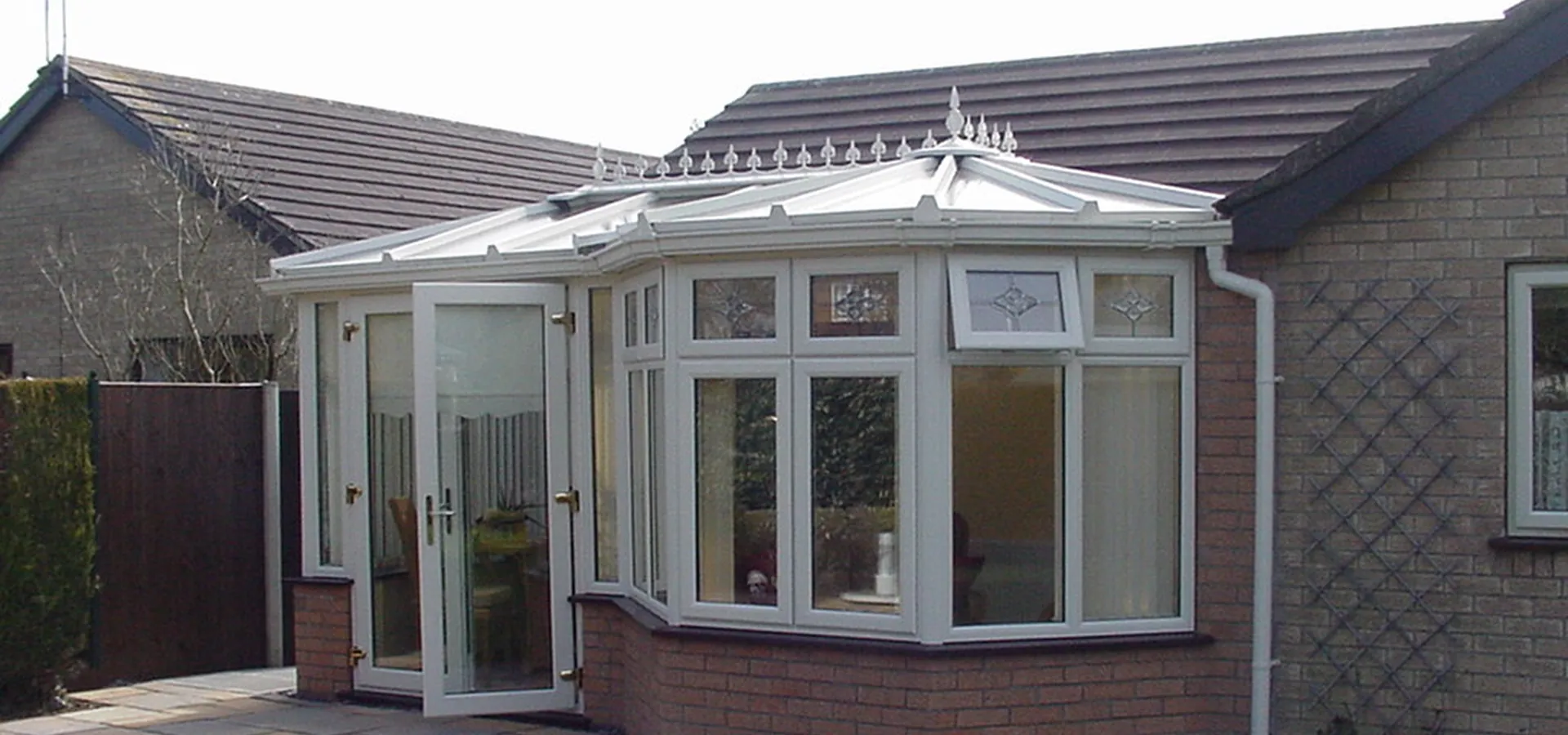 Flush Casement Windows Archway
